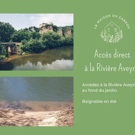 Prázdninový dům Maison Au Bord De La Riviere Aveyron - *