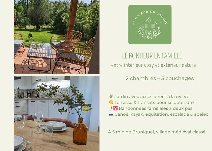 Maison Au Bord De La Rivière Aveyron - Casa vacanze *